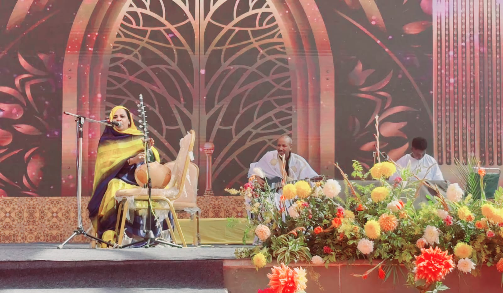 Performers from Mauritania in Surajkund Mela 2026