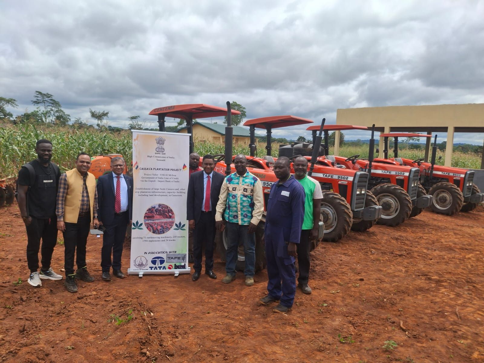 Cassava Plantation Project supported by Indian Government with a line of credit amounting to USD 42 million